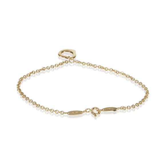Tiffany & Co. Yellow Gold Elsa Peretti Open Heart Bracelet - Picture 3 of 4
